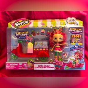 Shopkins Shoppies Pippa Melon's Frosty Pops Scooter Family Mini Packs Exclusive